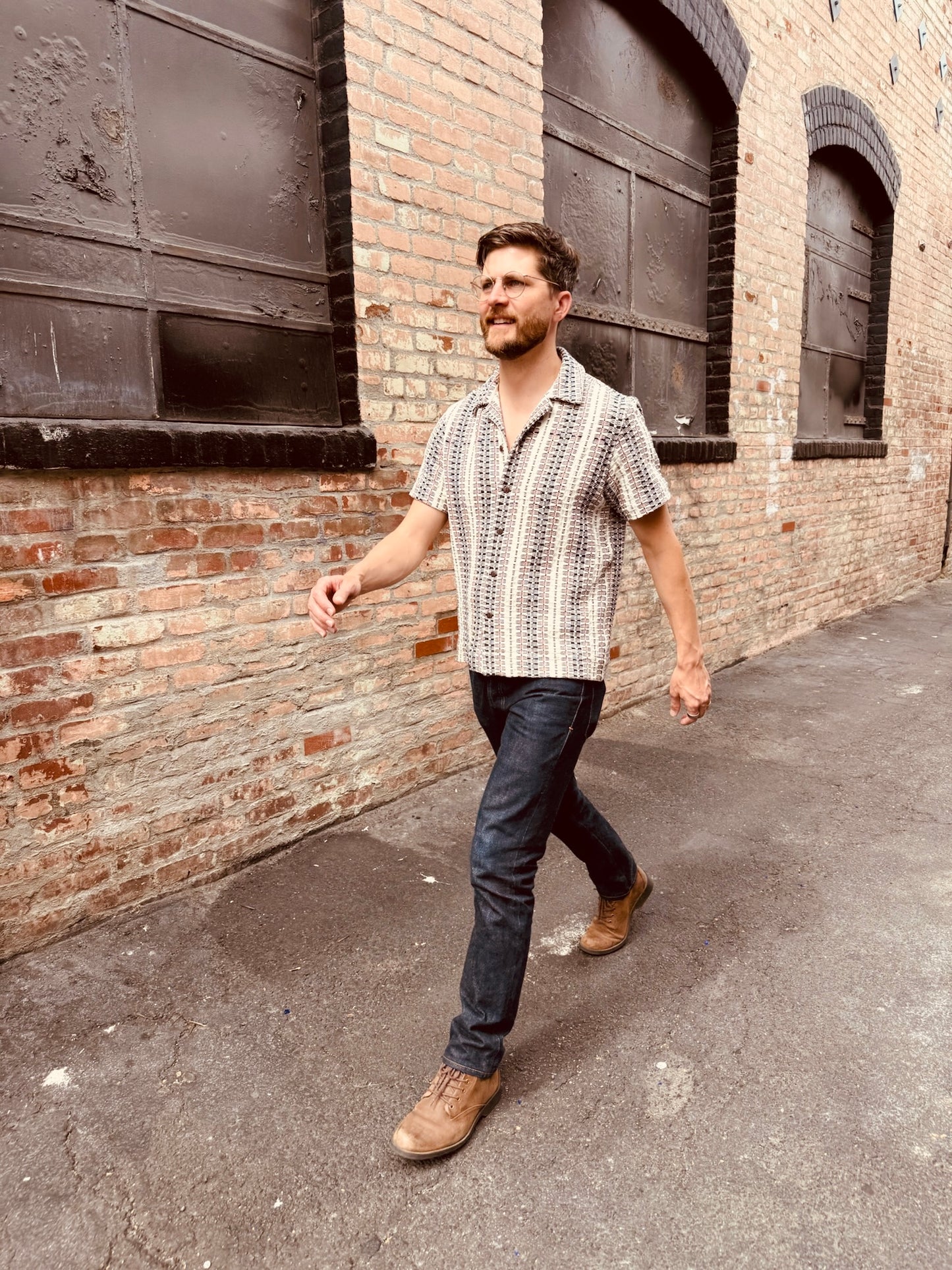 Thick Short Sleeve Shirt