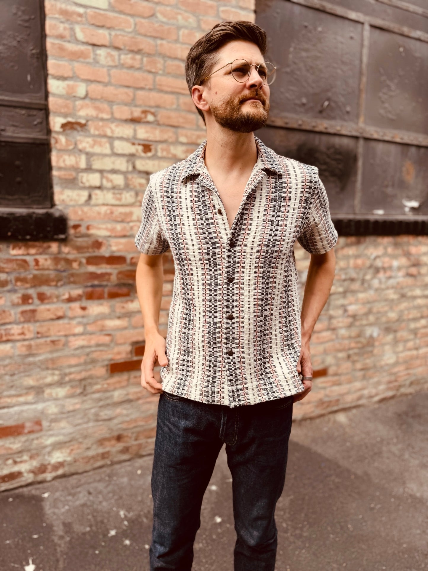 Thick Short Sleeve Shirt